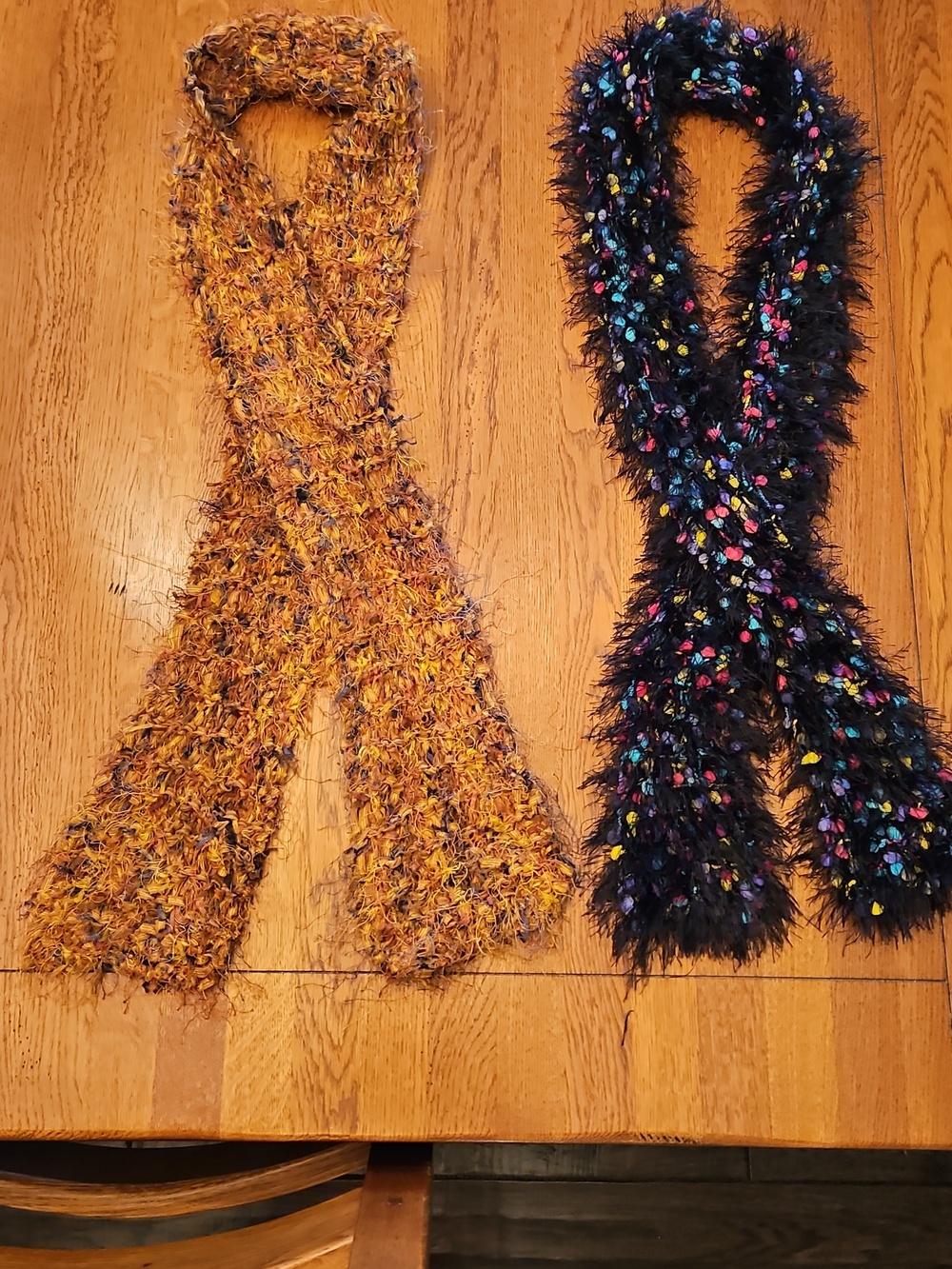 Fashion Scarves / Wraps Contemporary Soft Textured - Artsy Each Approx 56"